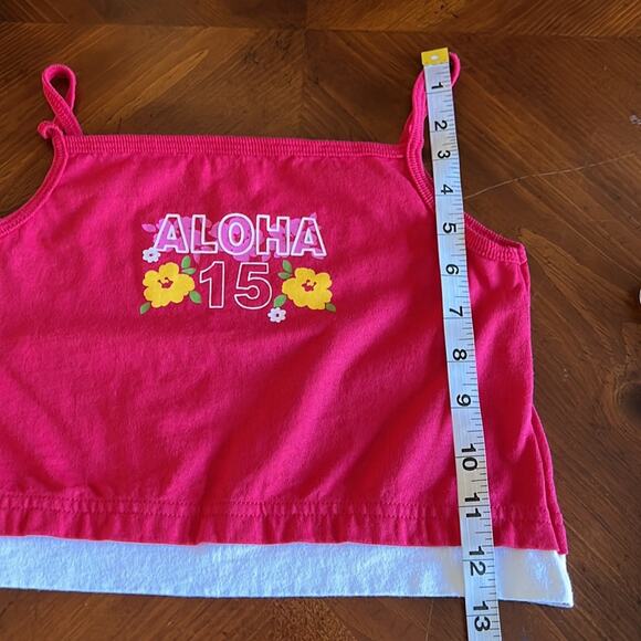 Set of 2 Girls Tank Tops Size 6 The Childrens Place Simply Basic Summer - Picture 10 of 12